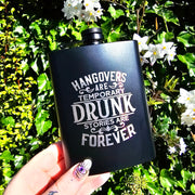 Black Hip Flask