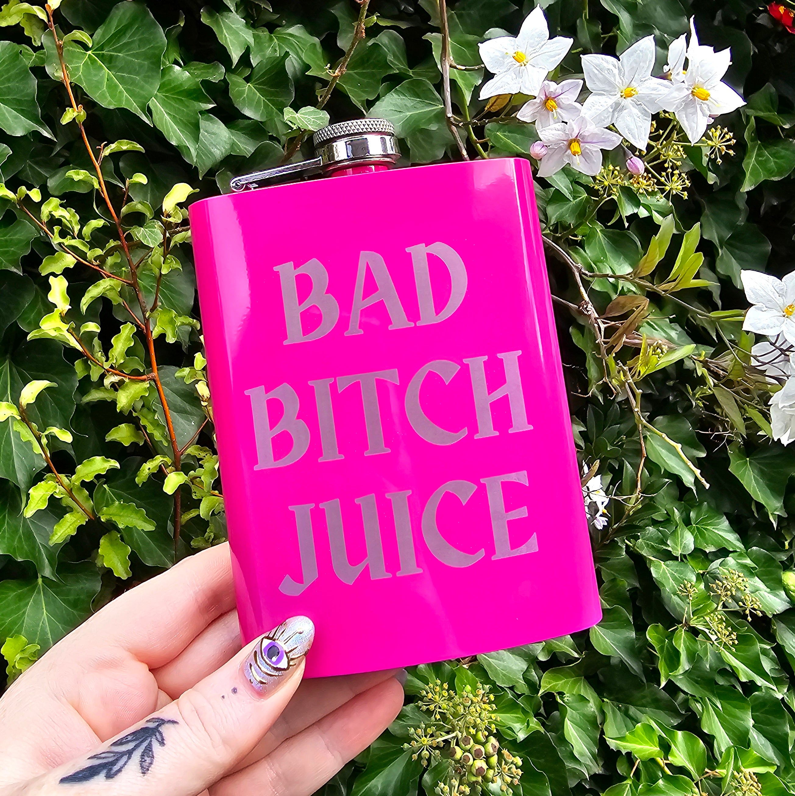 Pink Hip Flask