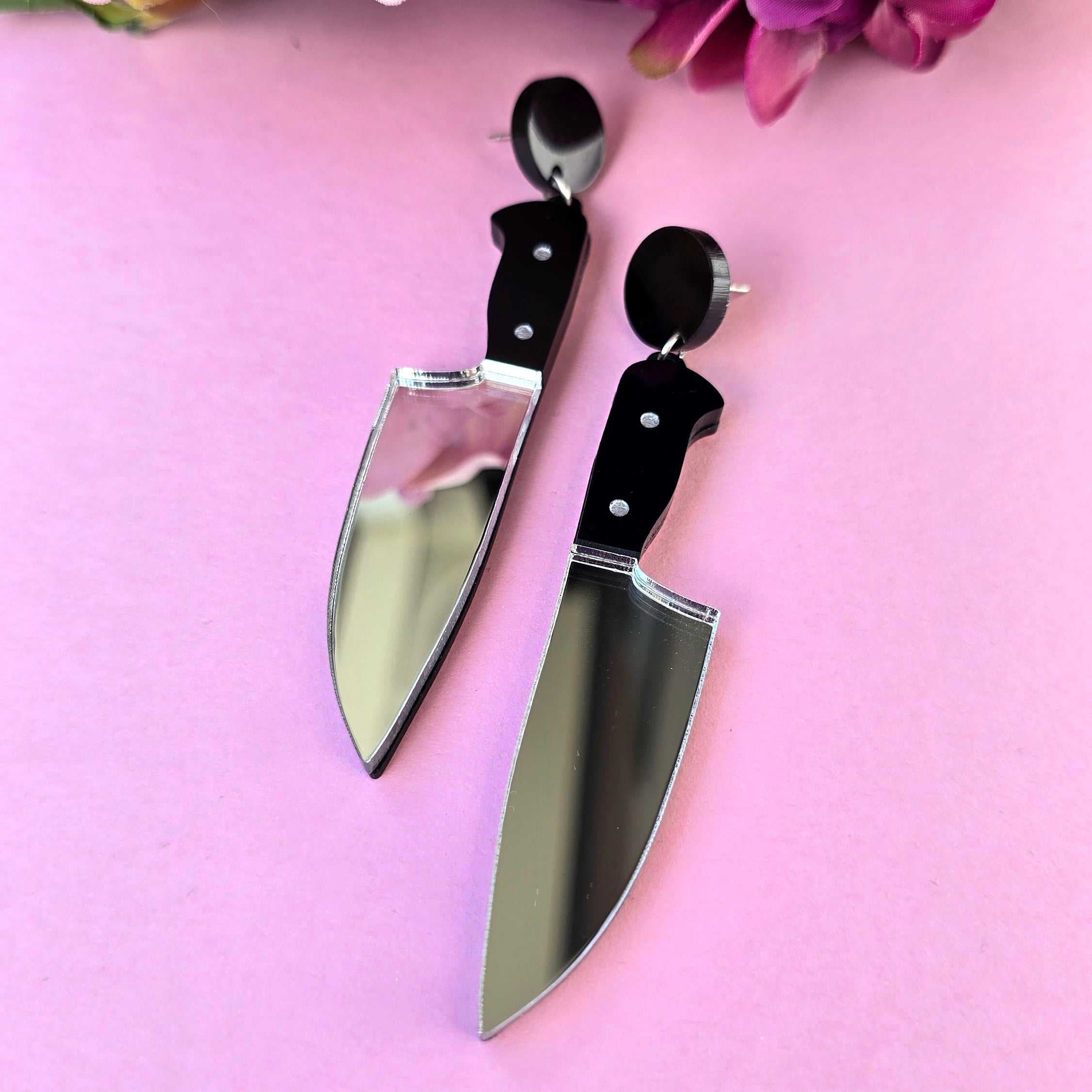 Pink Statement Knives