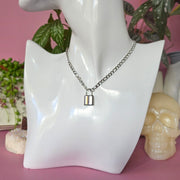 Padlock Necklace - (Chunky Chain)