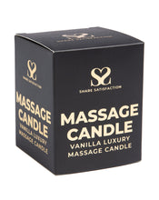 Load image into Gallery viewer, Share Satisfaction Massage Candle - Vanilla
